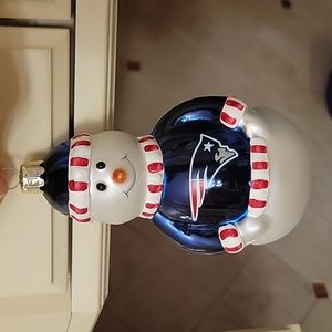 Patriots Christmas Ornament EUC